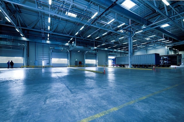 industrial hall, toore, warehouse